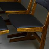 Set of 6 Farstrup Dining Chairs, Denmark, 1960s – Rosewood & Italian L