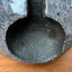 Brutalist mid-century studio pottery art sculpture from the 1960s.