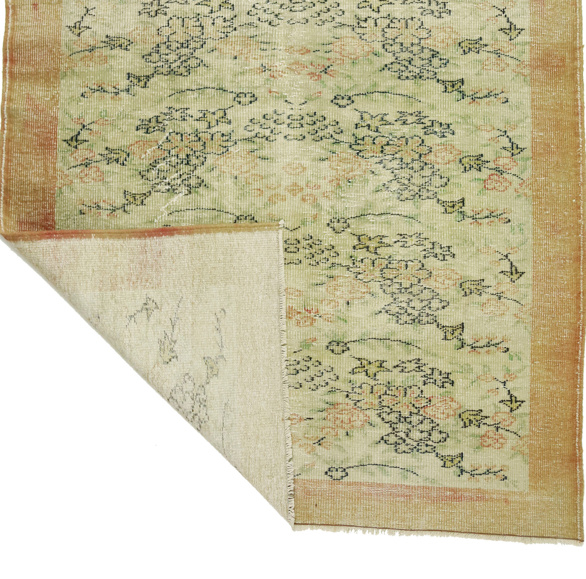 Anatolian handmade vintage rug 272 cm x 168 cm