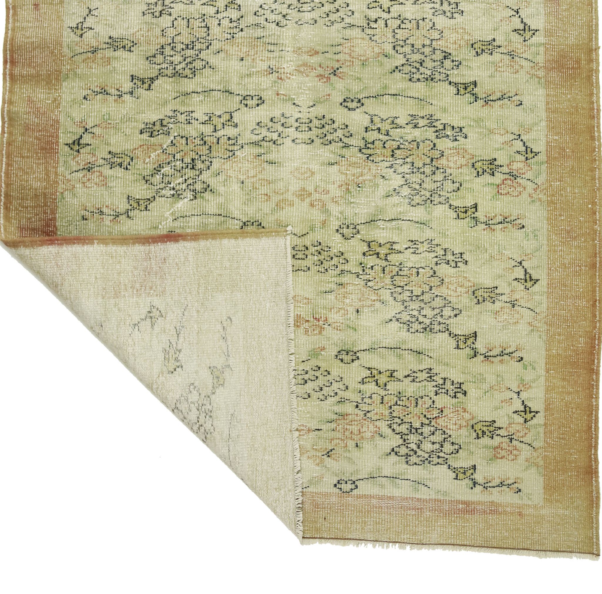 Anatolian handmade vintage rug 272 cm x 168 cm