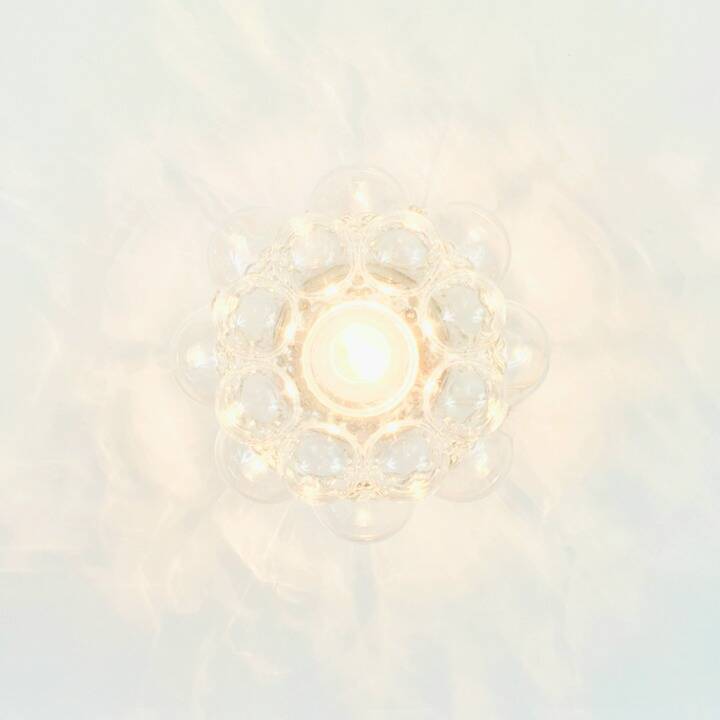 Pair of Bubble Glass Ceiling Lights by Helena Tynell for Limburg, 1970s