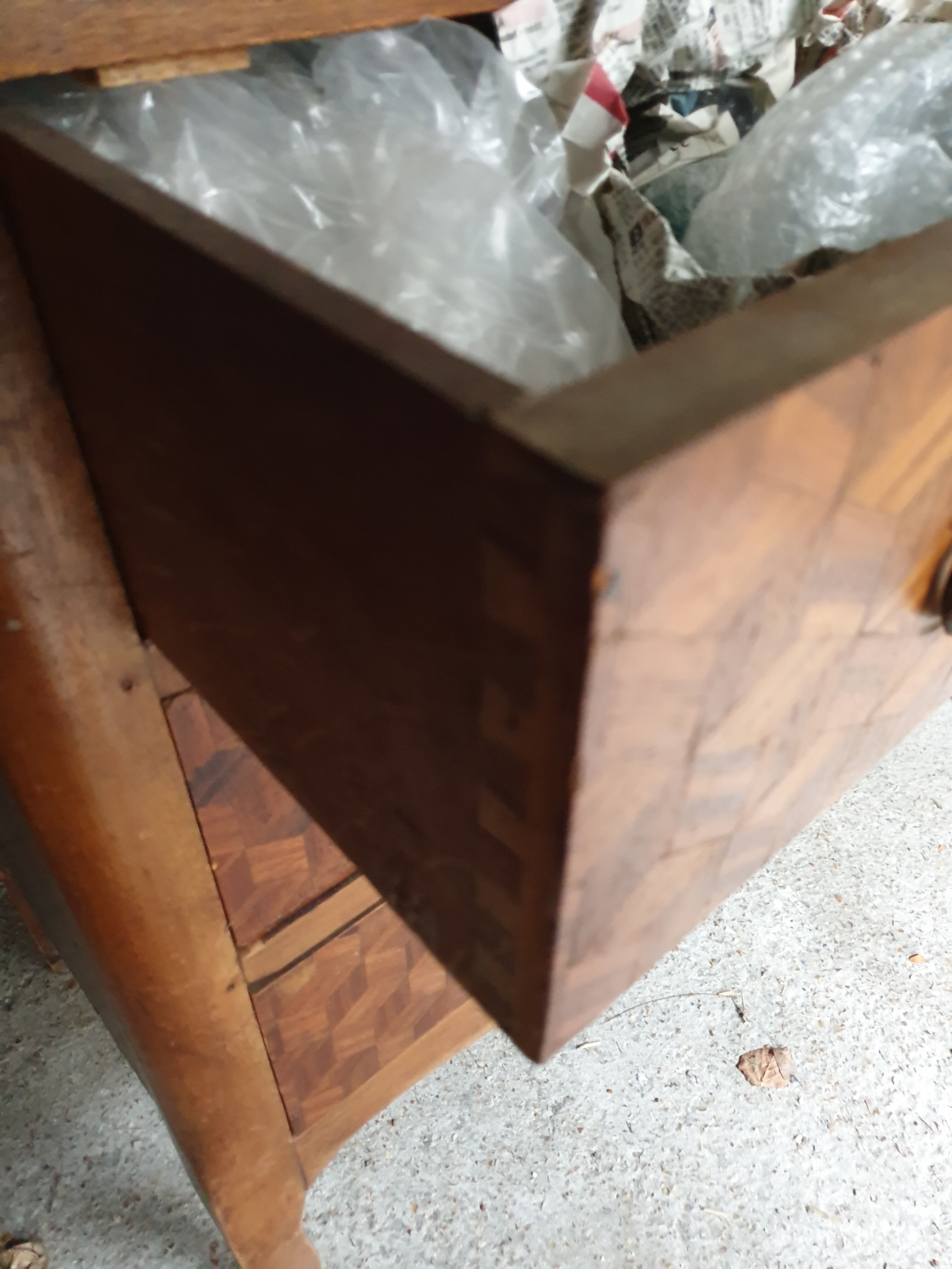 Commode louis xv transition