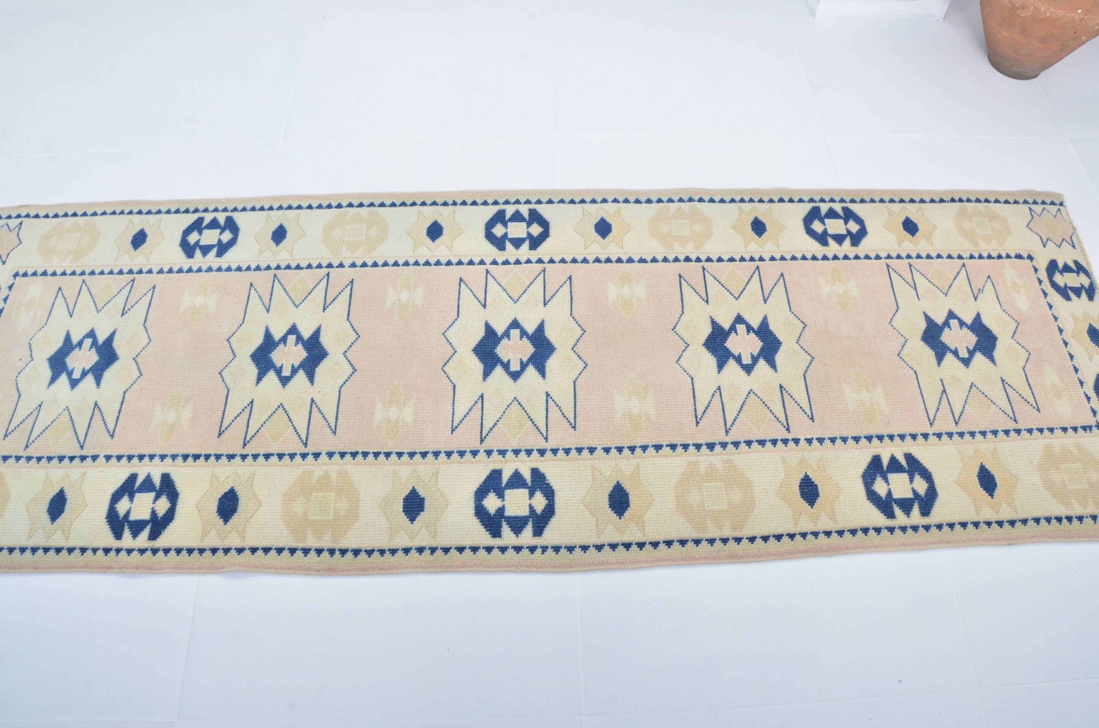 Vintage Anatolian Oushak Runner sku 3316
