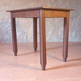 Art Deco desk or side table from the 1930s, vintage, solid wood
