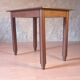 Table bureau ou table d’appoint art déco années 1930 vintage bois massif