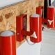 Lot de 4 appliques modernistes
