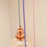 Pastel waterfall pendant light