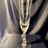 Faberge snow dove champagne flute