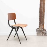 Vintage chair 60s, folded metal structure