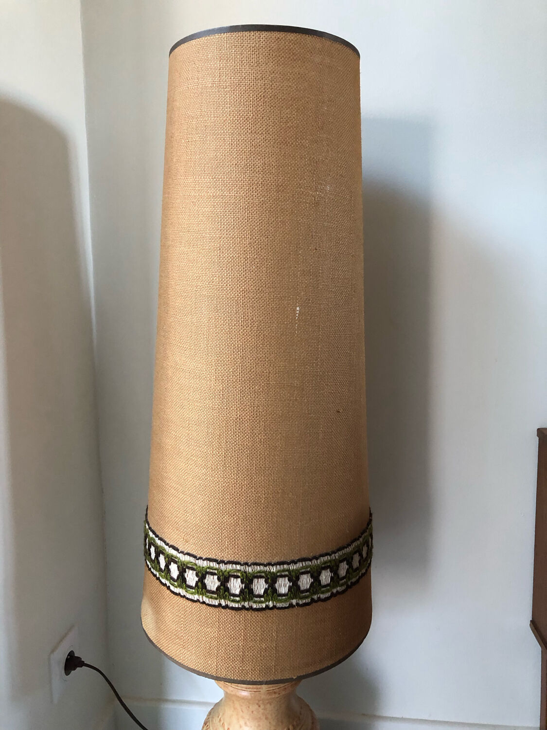 Vintage floor lamp W Germany 1970's