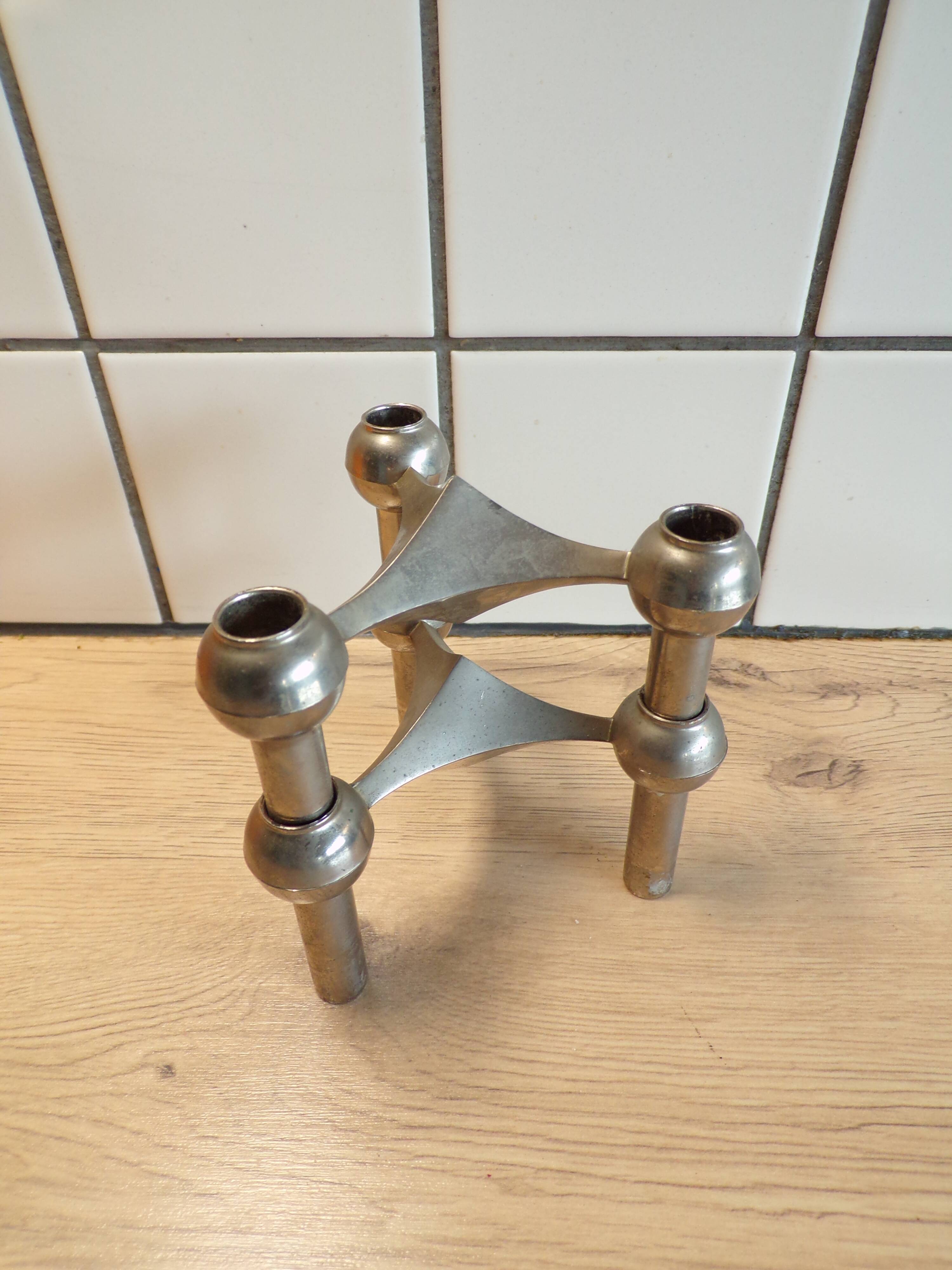 2 Nagel Bmf modular candle holders