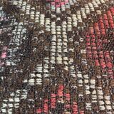 Housse de coussin kilim turc vintage, 45 x 45 cm