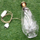 Large model lamp base, genuine hand-cut crystal, 1960s