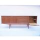 Long vintage Scandinavian Jentique sideboard