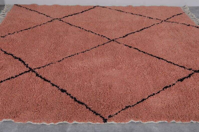 Traditional handmade wool Berber rug 250cmx150cm