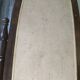 Swivel wooden mirror on stand