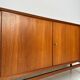 1960s vintage large minimalistic mid-century teak sideboard