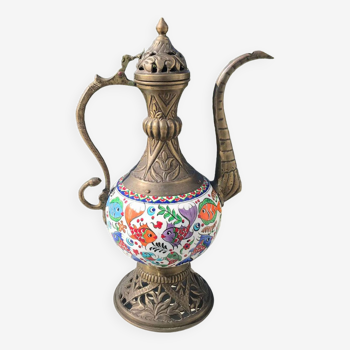 Handmade Vintage Pitcher, Decorative Ceramic Vase