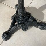 Bistro table, marble pedestal table