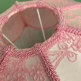 Pink Victorian style lamp