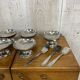 Set de 6 coupes à glace et petites cuillières
