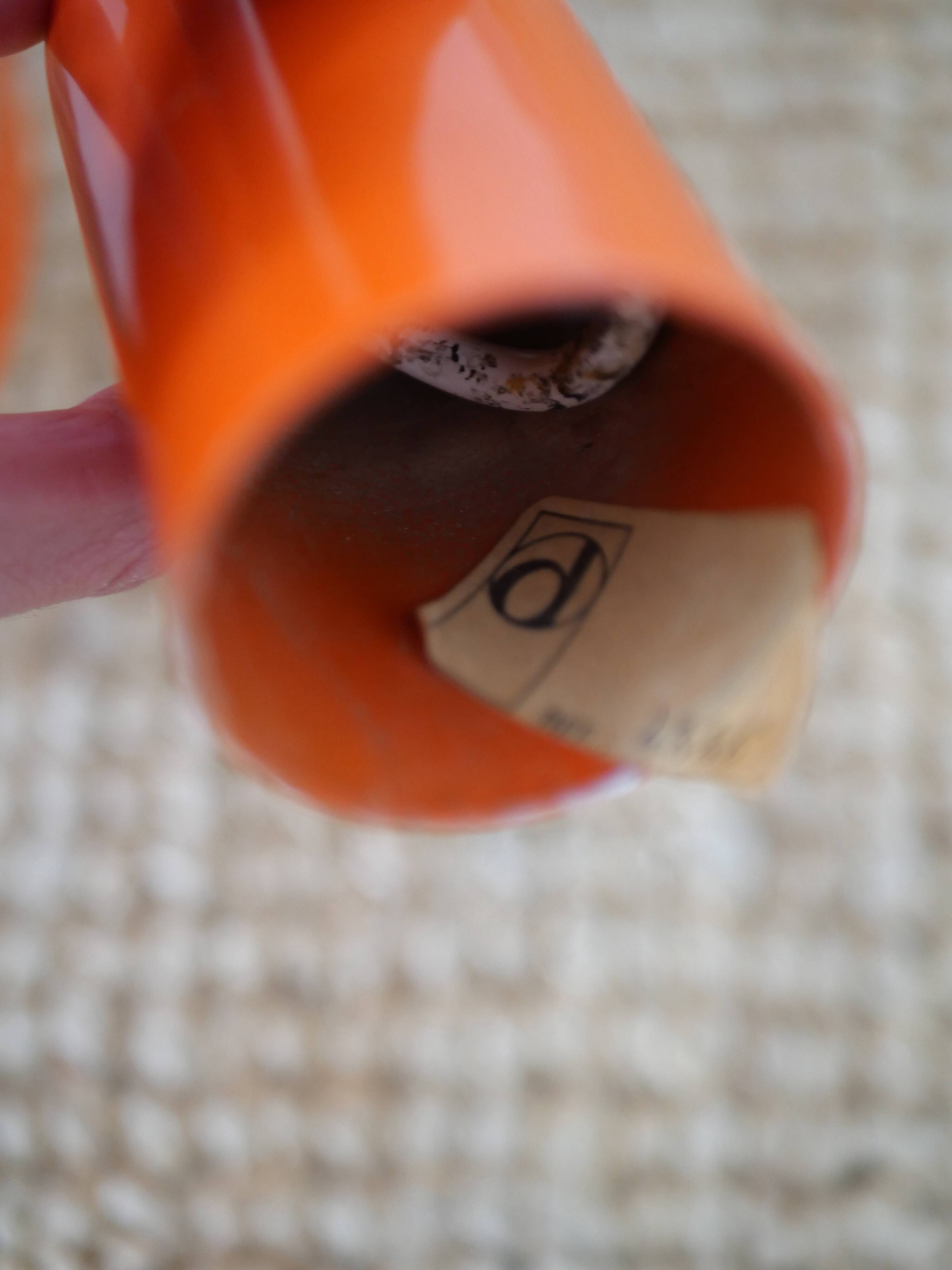 Suspension Disderot orange