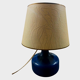 Vintage blue ceramic table lamp – Circa 60s/70s
