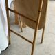 Floor mirror in bamboo and rattan H:1m80