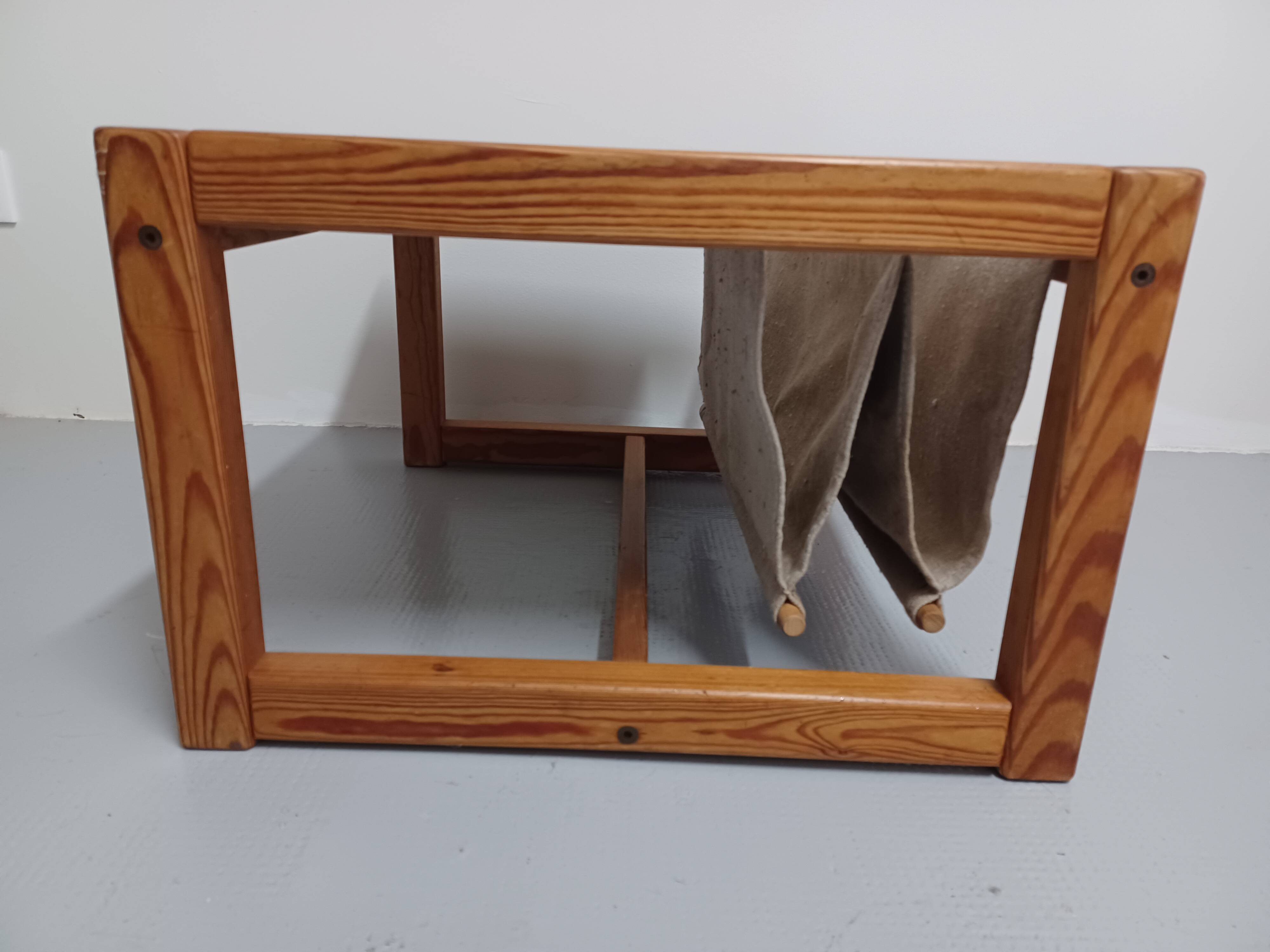 Coffee table, magazine rack, Karin Mobring, Ikea 70's