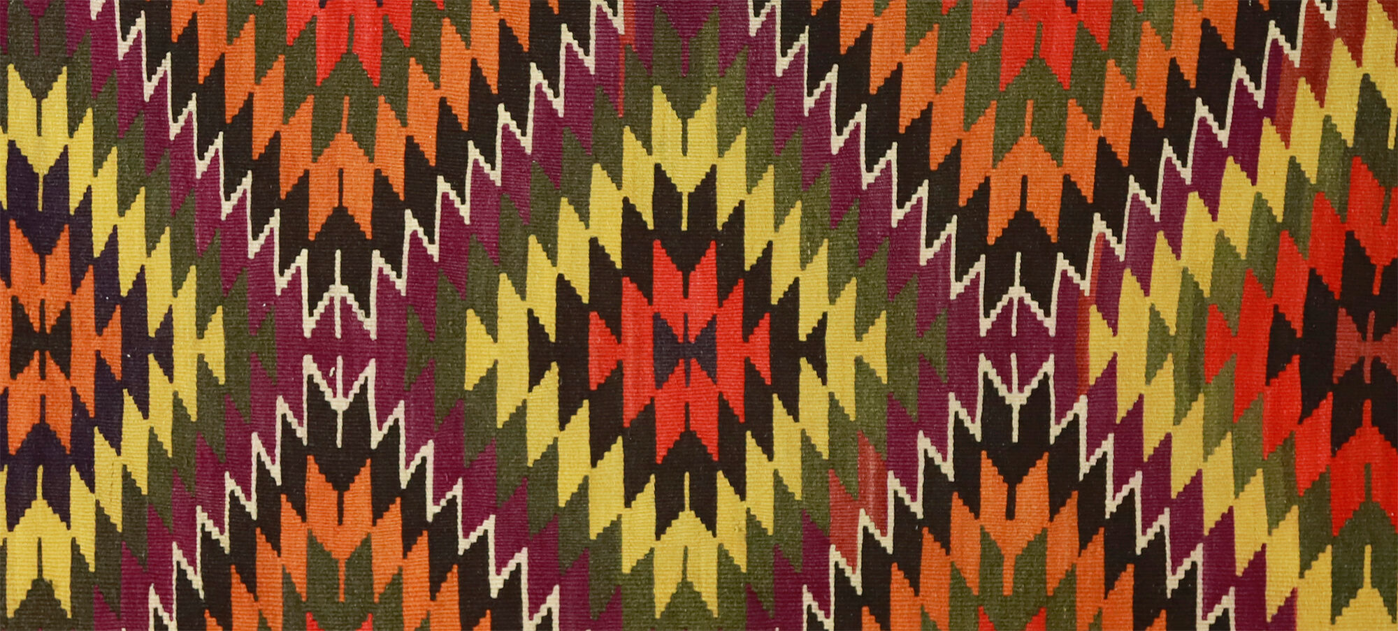 Anatolian handmade kilim rug 294 cm x 180 cm