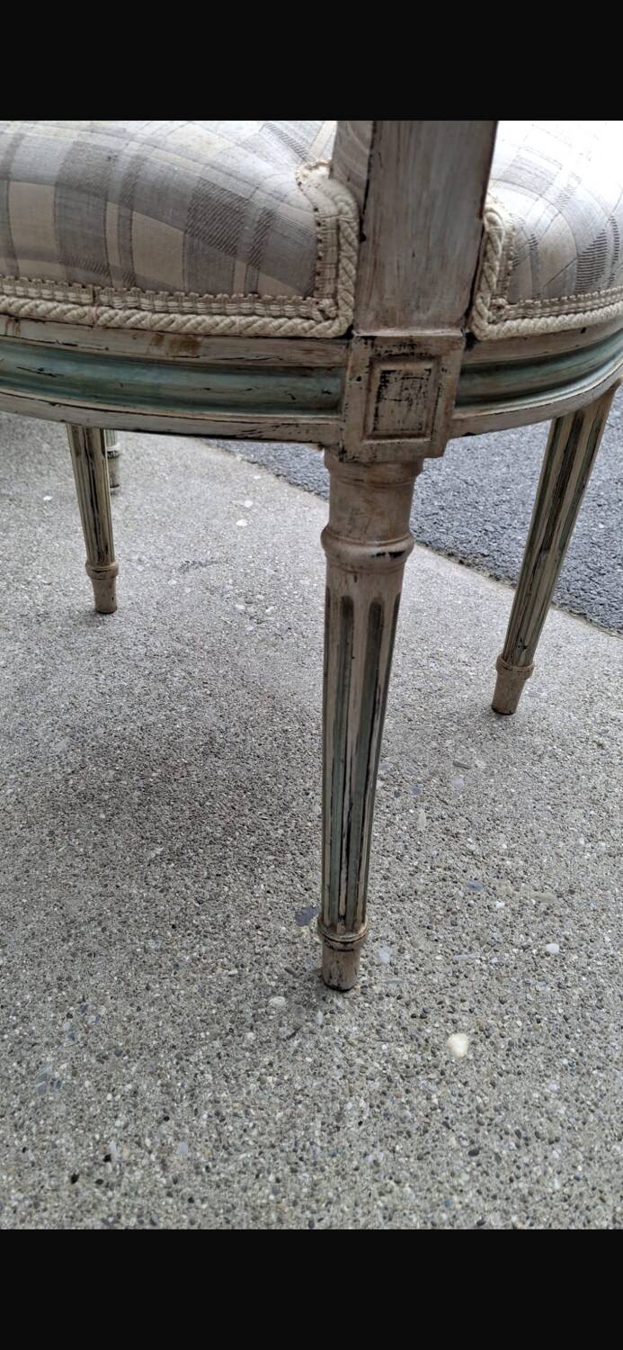 Lot of antique Louis XVI style chairs