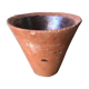 Pot brutalist resin