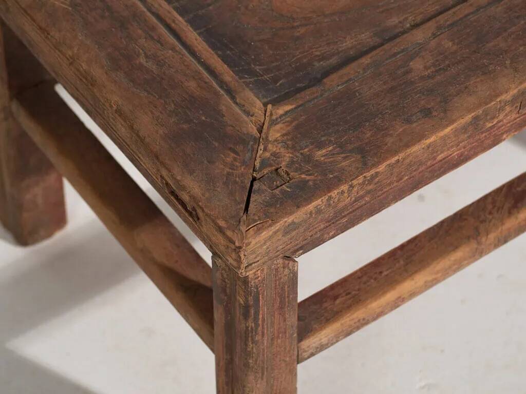 Ancient Asian coffee table (c.1900) #4