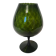 Large glass vase in vintage Italian colour