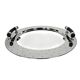 Alessi - design Michael Graves - tray - stainless steel - Memphis Milano