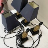 Brass table lamps