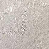 6 old damask linen napkins.