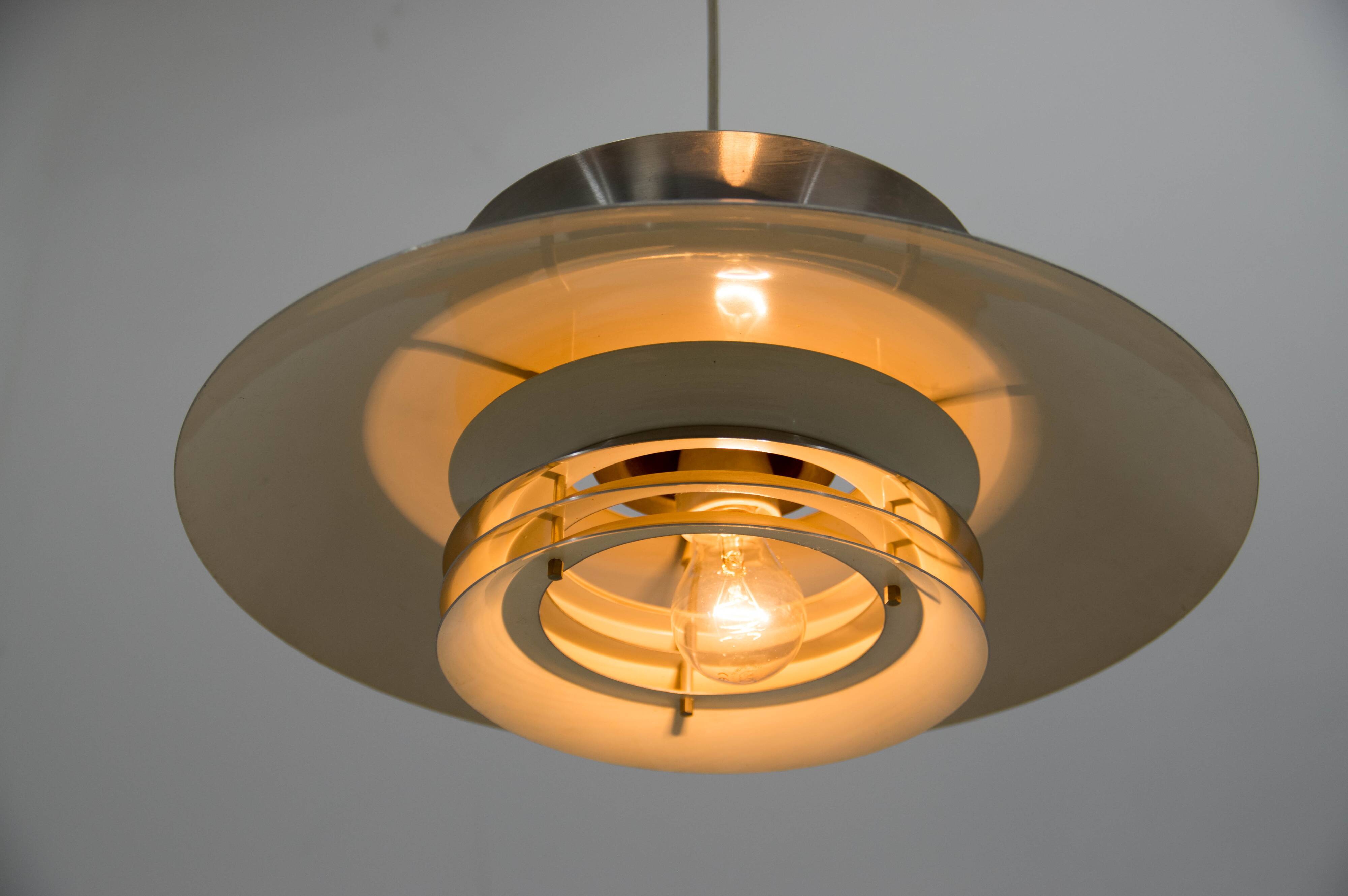 Vintage Danish Pendant, 1970s