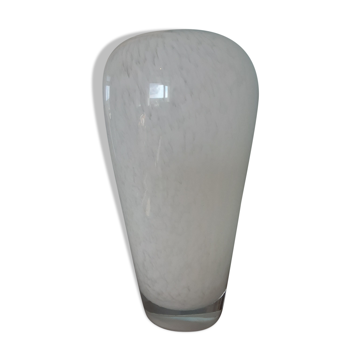 White Murano vase - year 80