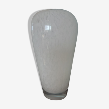 White Murano vase - year 80