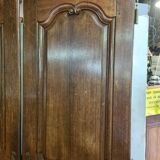 Oak closet doors pair
