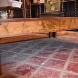 large Art Deco coffee table in amboyna burl