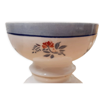 Bol ancien rose et gris