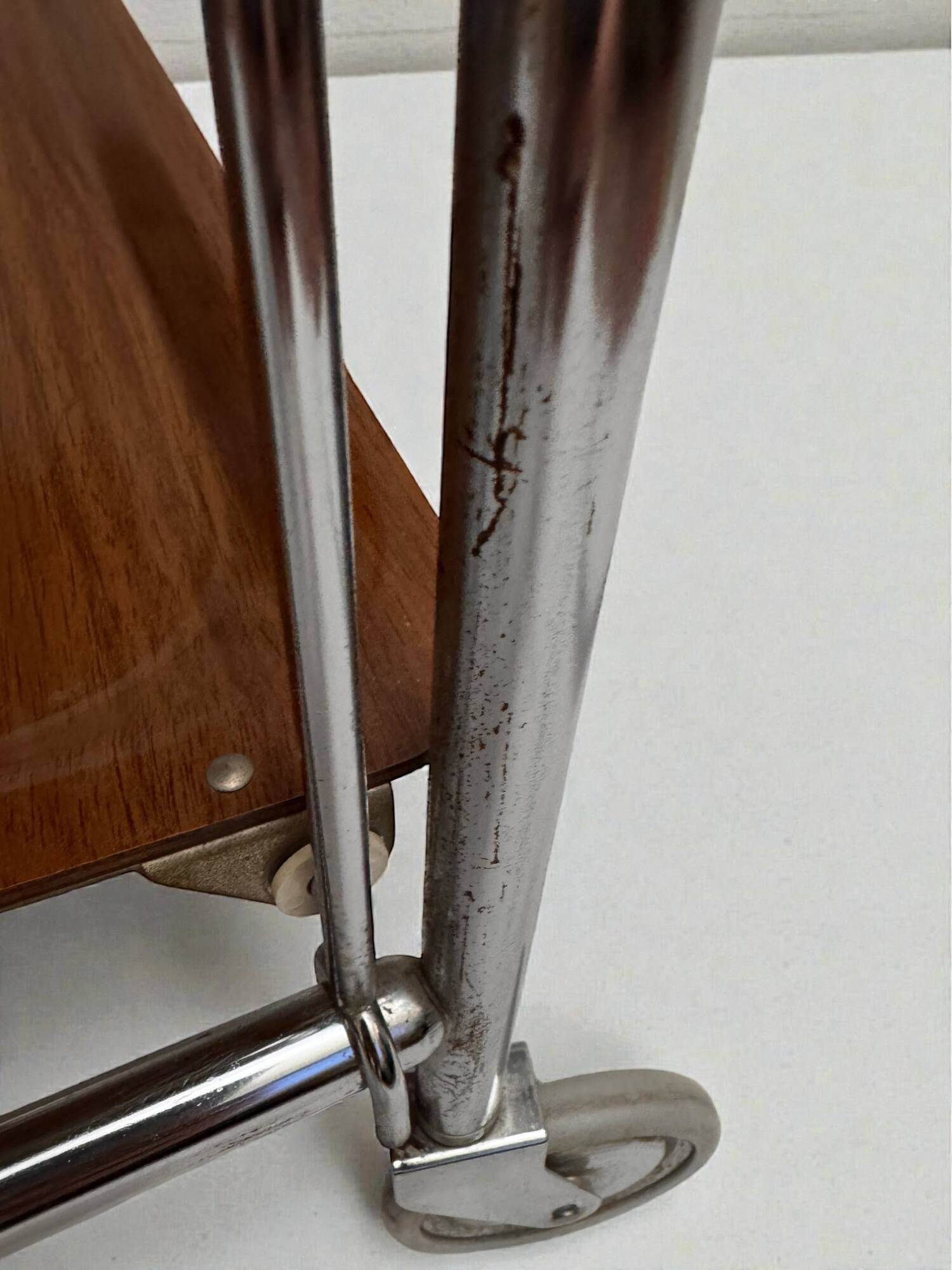 Rare Bremshey Gerlinol Dinett dessert trolley with 3 shelves - 1970