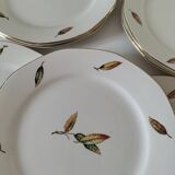Digoin Sarreguemines Nemours Model Plates.