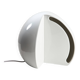 Perdomello 70 White Ceramic Hemisphere Lamp, 1970s