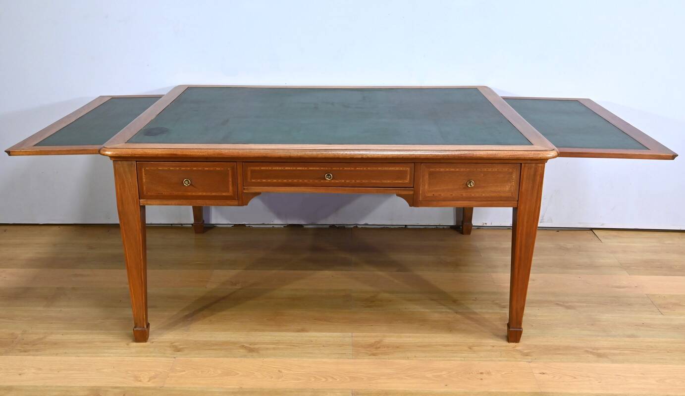 Important architect's desk in mahogany - 1920