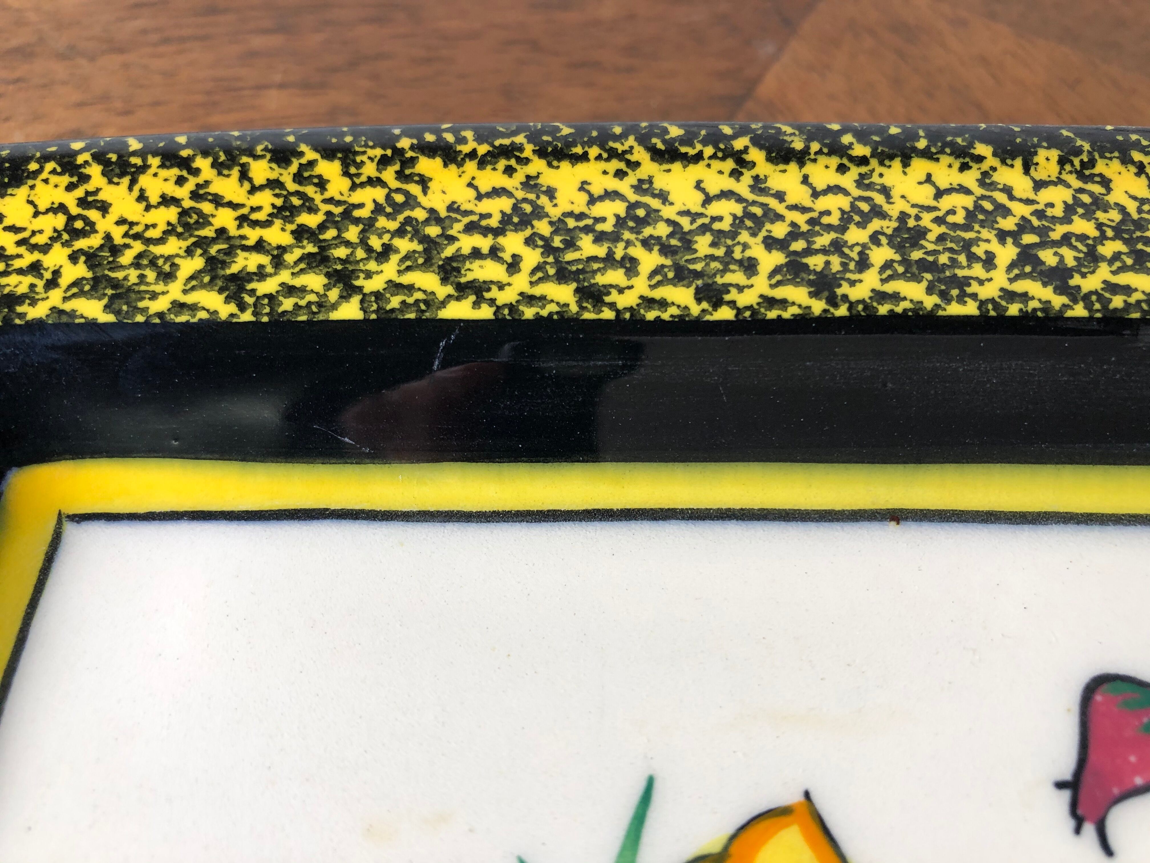 Henriot Quimper cake dish