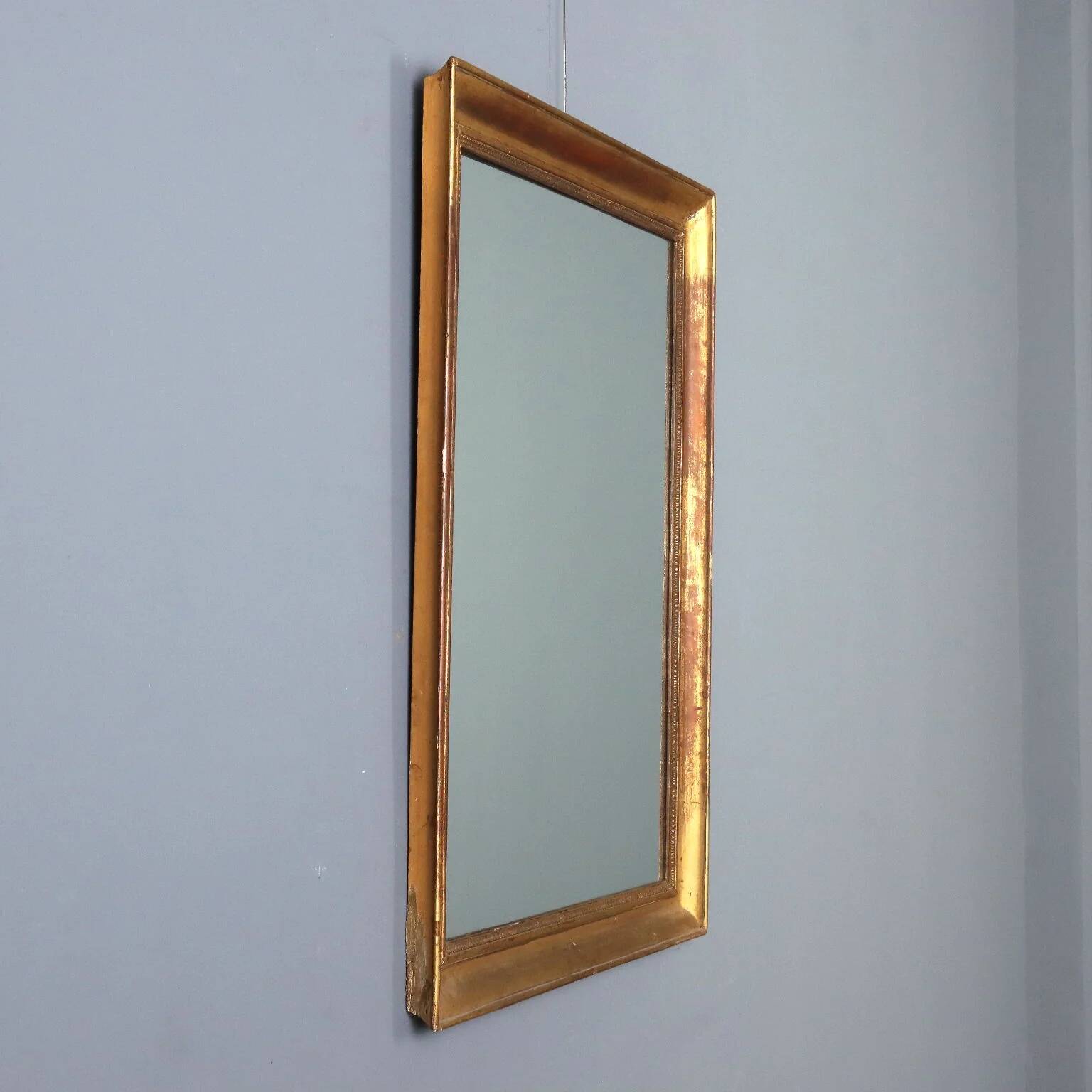 Empire style gilded mirror - Italy 20th century