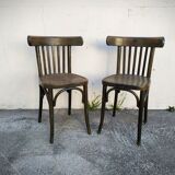 Paire de chaises bistrot